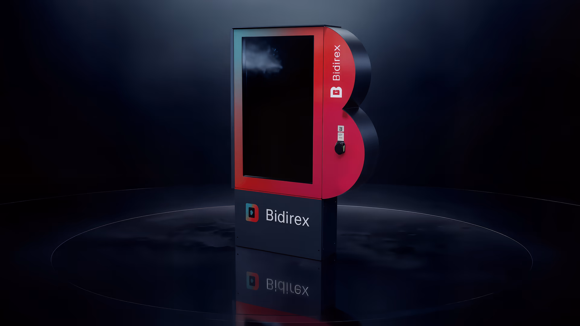 Bidirex SIRIUS AC Ladestation mit großem Mediadisplay